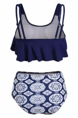 Coquette Aesthetic Snake Print Bandeau Bikini