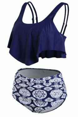 Coquette Aesthetic Snake Print Bandeau Bikini