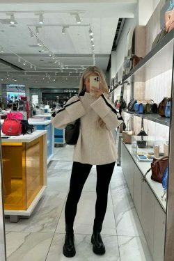 Coquette Aesthetic Snug Symphony Turtleneck Sweater