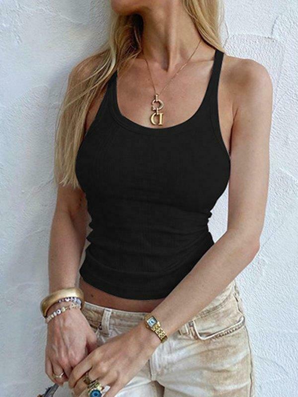 Coquette Aesthetic Solid Color Cami Top - Y2K Fashion Grunge Style Cute Tops & Cargo Skirt Outfits Coquette Aesthetic Solid Color Cami Top - Y2K Fashion Grunge Style Cute Tops & Cargo Skirt Outfits