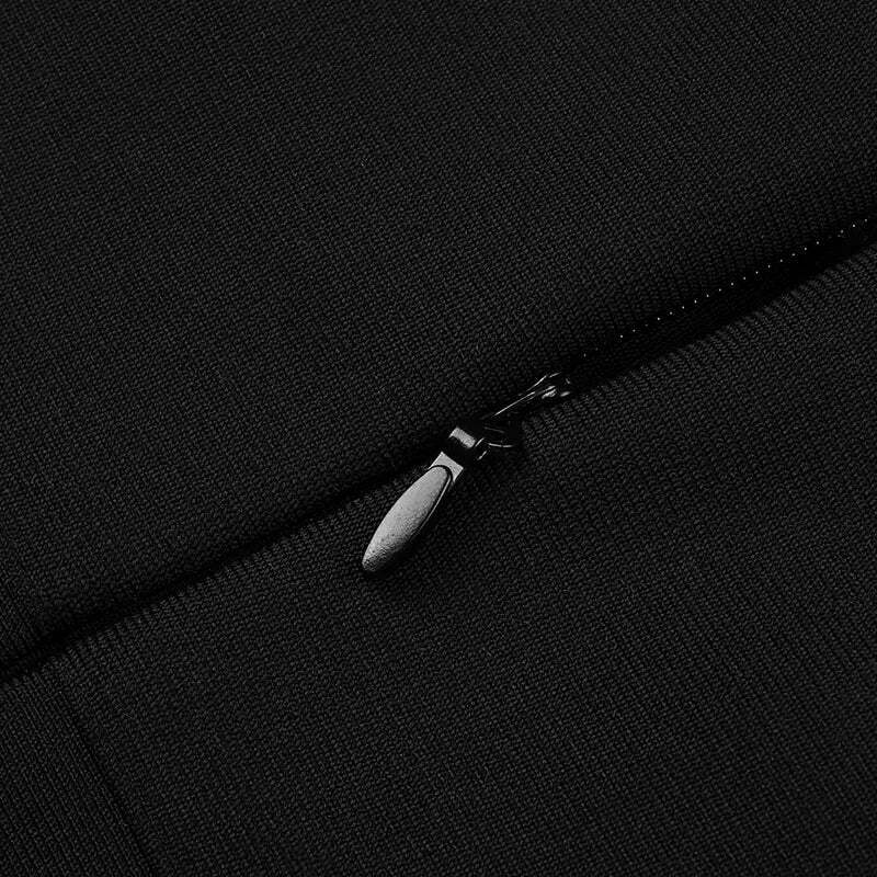 Coquette Aesthetic Sophisticated Cut-Out Glamour Dress for Women - Y2K Fashion Statement