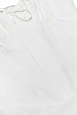 Coquette Aesthetic Spaghetti Strap Mini Dress - Y2K Fashion with Grunge Style and Pastel Goth Vibes