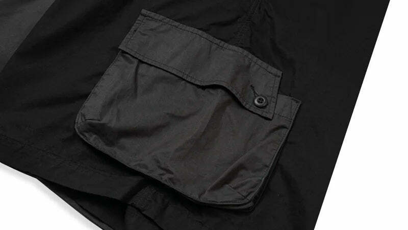 Coquette Aesthetic Spliced Colour Block Cargo Skirt Coquette Aesthetic Spliced Colour Block Cargo Skirt