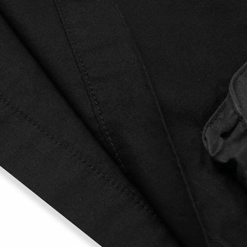 Coquette Aesthetic Spliced Colour Block Cargo Skirt Coquette Aesthetic Spliced Colour Block Cargo Skirt