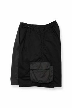 Coquette Aesthetic Spliced Colour Block Cargo Skirt