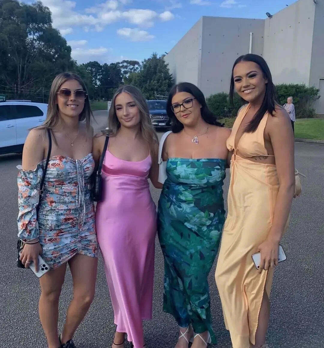 Coquette Aesthetic Split Slip Dress - Y2K Fashion with a Touch of Grunge and Pastel Goth