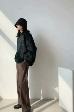 Coquette Aesthetic Star Gazer Chic Lantern Knitted Pullover