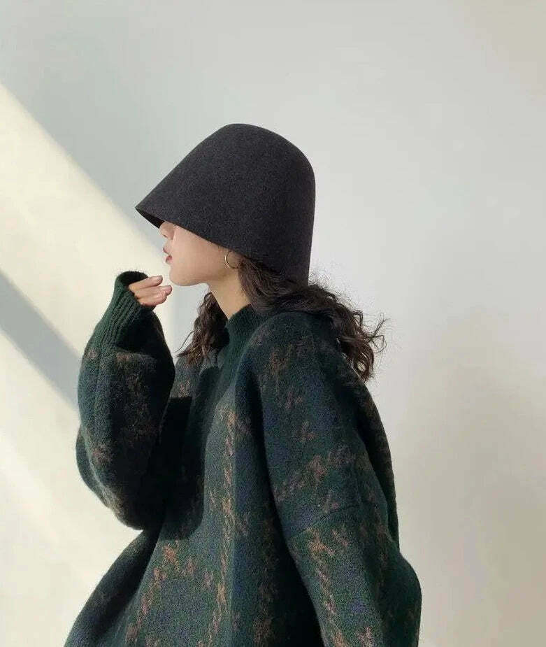 Coquette Aesthetic Star Gazer Chic Lantern Knitted Pullover Coquette Aesthetic Star Gazer Chic Lantern Knitted Pullover