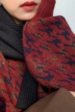 Coquette Aesthetic Star Gazer Chic Lantern Knitted Pullover