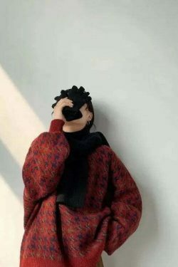 Coquette Aesthetic Star Gazer Chic Lantern Knitted Pullover