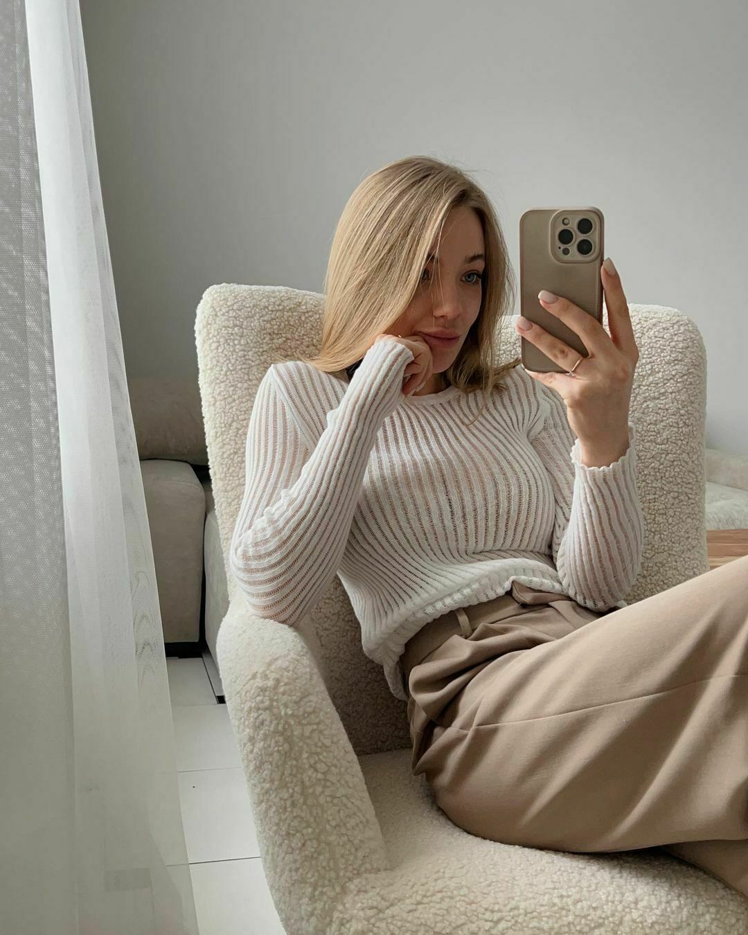 Coquette Aesthetic Stevie Skinny Long Sleeves T-Shirt - Y2K Fashion for Women Coquette Aesthetic Stevie Skinny Long Sleeves T-Shirt - Y2K Fashion for Women