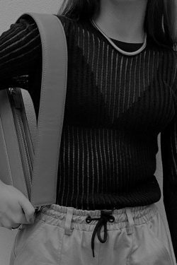 Coquette Aesthetic Stevie Skinny Long Sleeves T-Shirt - Y2K Fashion for Women