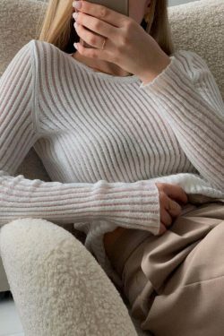 Coquette Aesthetic Stevie Skinny Long Sleeves T-Shirt - Y2K Fashion for Women