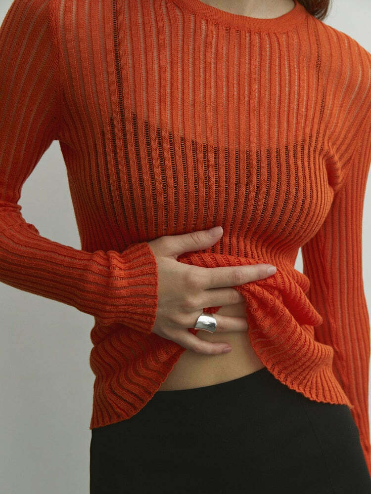 Coquette Aesthetic Stevie Skinny Long Sleeves T-Shirt - Y2K Fashion for Women Coquette Aesthetic Stevie Skinny Long Sleeves T-Shirt - Y2K Fashion for Women