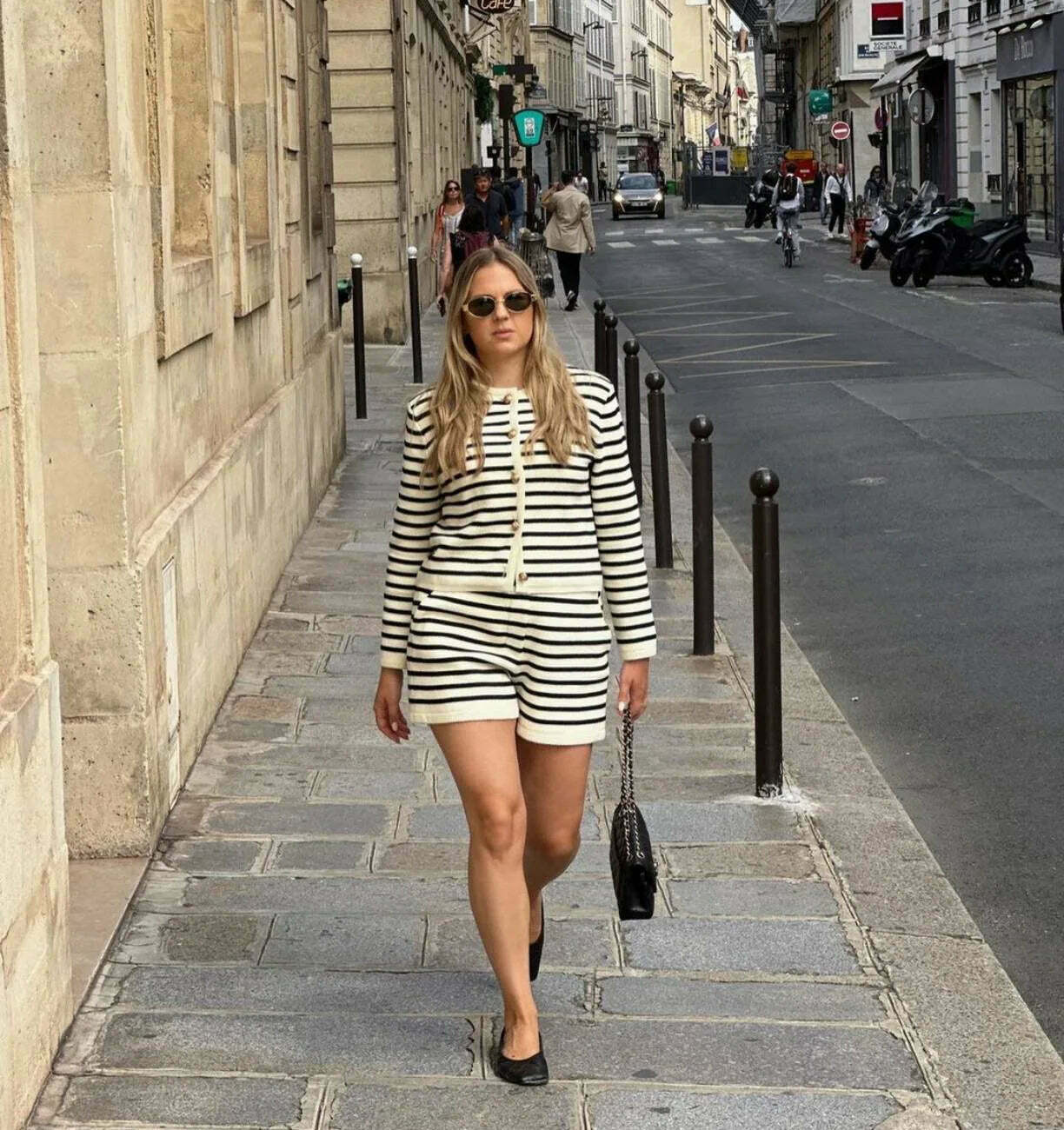 Coquette Aesthetic Striped Shorts Set - Y2K Fashion Outfit Coquette Aesthetic Striped Shorts Set - Y2K Fashion Outfit