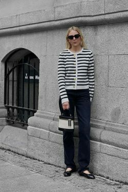 Coquette Aesthetic Striped Shorts Set - Y2K Fashion Outfit