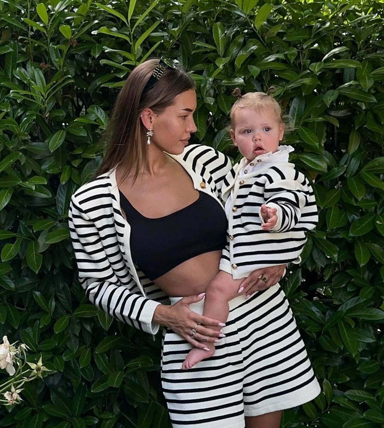 Coquette Aesthetic Striped Shorts Set - Y2K Fashion Outfit Coquette Aesthetic Striped Shorts Set - Y2K Fashion Outfit