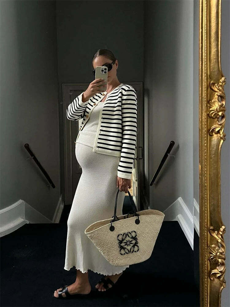 Coquette Aesthetic Striped Shorts Set - Y2K Fashion Outfit Coquette Aesthetic Striped Shorts Set - Y2K Fashion Outfit