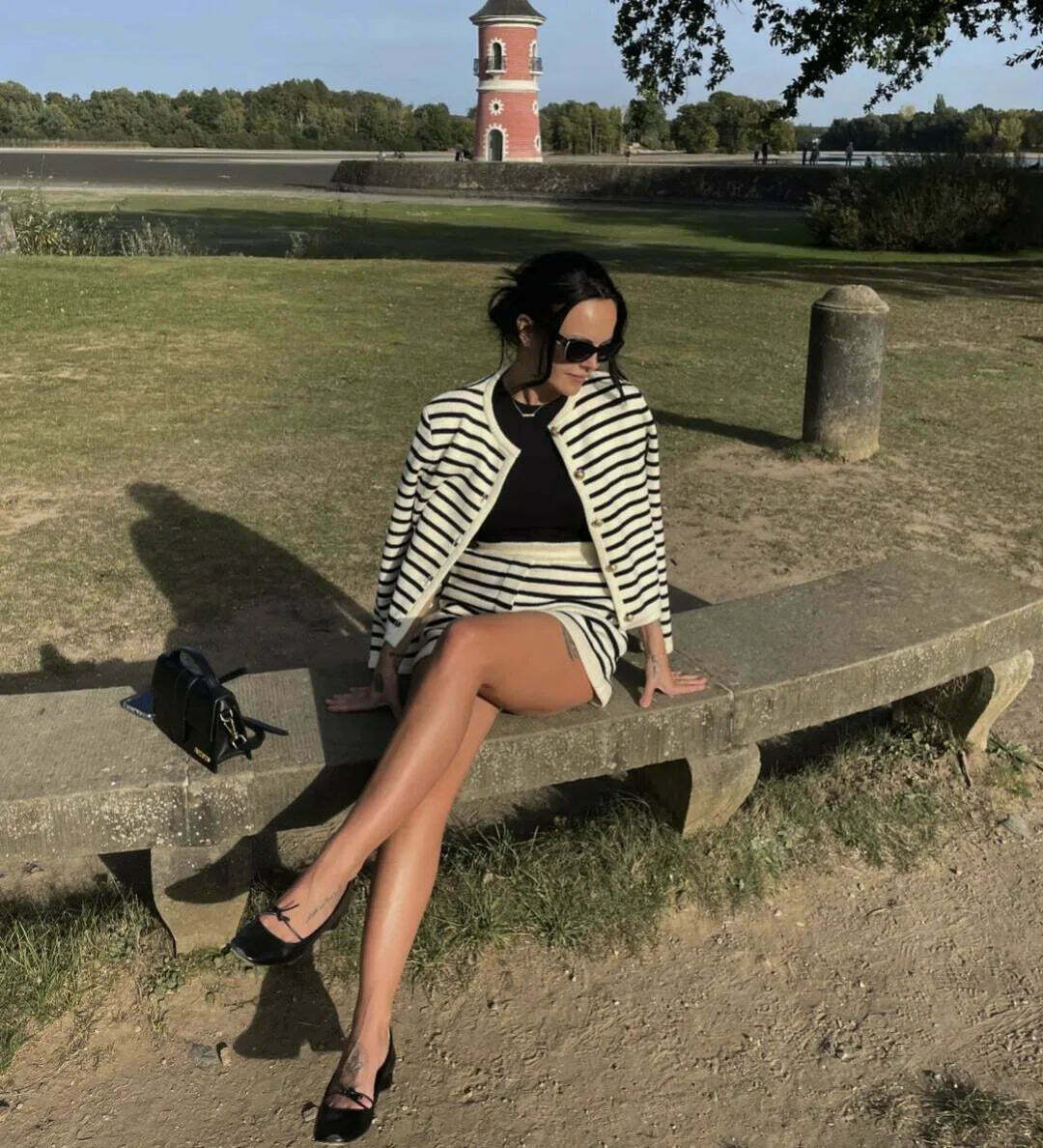 Coquette Aesthetic Striped Shorts Set - Y2K Fashion Outfit Coquette Aesthetic Striped Shorts Set - Y2K Fashion Outfit