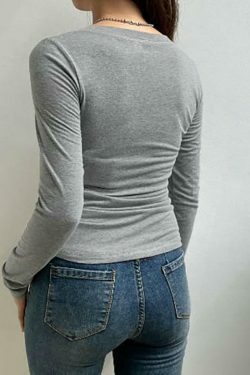 Coquette Aesthetic Striped Sweater: Y2K Fashion Slim-Fit Top for Women