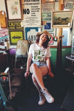 Coquette Aesthetic Succulent Cactus Graphic Tee - Y2K Fashion Women's Top