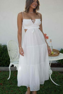 Coquette Aesthetic Swing Dress: Y2K Fashion with Grunge & Pastel Goth Vibes