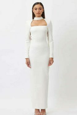 Coquette Aesthetic Temptation Twirl Chain-Split Dress - Y2K Fashion Statement for Women