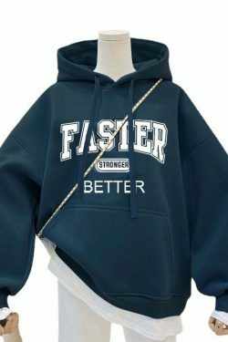 Coquette Aesthetic Thickened Letter Hoodie - Y2K Fashion Women's Clothing