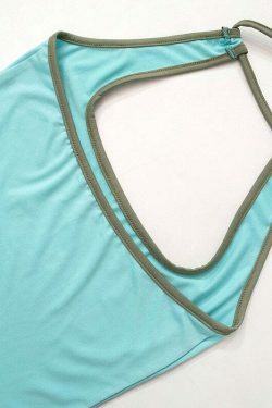 Coquette Aesthetic Tie-Back Cami: Y2K Fashion - Grunge Style, Cute Tops, Pastel Goth, Cargo Skirt