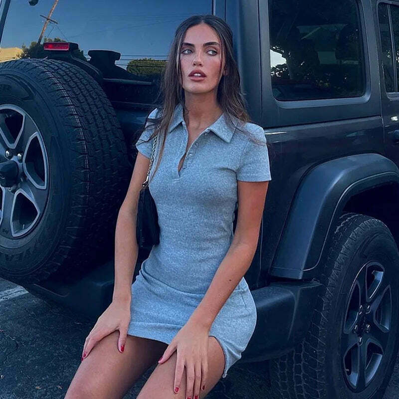 Coquette Aesthetic Tiki Treat Bodycon Mini Dress - Y2K Fashion Women's Clothing Coquette Aesthetic Tiki Treat Bodycon Mini Dress - Y2K Fashion Women's Clothing