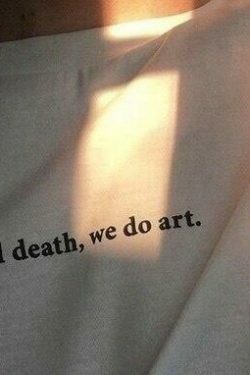 Coquette Aesthetic Til Death, We Do Art T-Shirt - Y2K Fashion Statement Piece