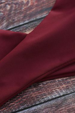 Coquette Aesthetic Tiny Floral Halter Wrap Bikini Set