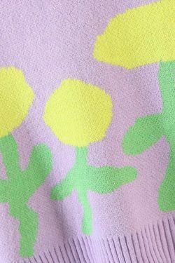 Coquette Aesthetic Tulip Knit Vest - Y2K Fashion Women's Clothing for Grunge and Pastel Goth Style