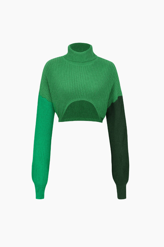 Coquette Aesthetic Turtleneck Crop Sweater: Y2K Fashion with Grunge & Pastel Goth Vibes Coquette Aesthetic Turtleneck Crop Sweater: Y2K Fashion with Grunge & Pastel Goth Vibes