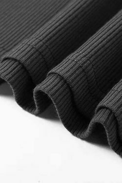 Coquette Aesthetic Turtleneck Crop Top - Y2K Fashion Statement Piece