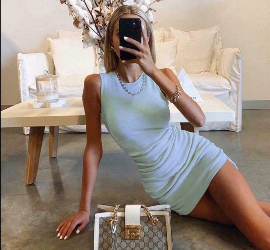 Coquette Aesthetic Two-Sided Tie Ruched Mini Dress Coquette Aesthetic Two-Sided Tie Ruched Mini Dress