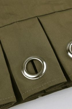 Coquette Aesthetic Ultra Short Low Waist Belt Mini Skirt