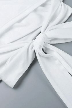 Coquette Aesthetic V-Neck Bow Long Sleeve Tee - Y2K Fashion Statement Piece