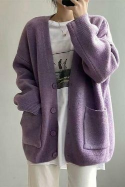 Coquette Aesthetic V-Neck Cardigan: Y2K Fashion with Grunge & Pastel Goth Vibes