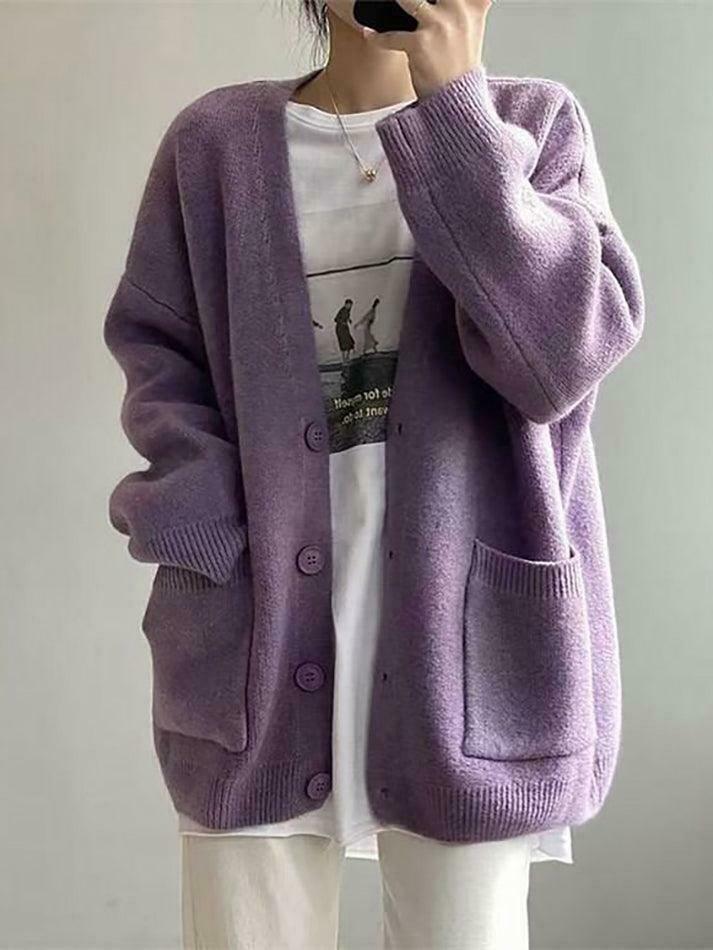 Coquette Aesthetic V-Neck Cardigan: Y2K Fashion with Grunge & Pastel Goth Vibes Coquette Aesthetic V-Neck Cardigan: Y2K Fashion with Grunge & Pastel Goth Vibes