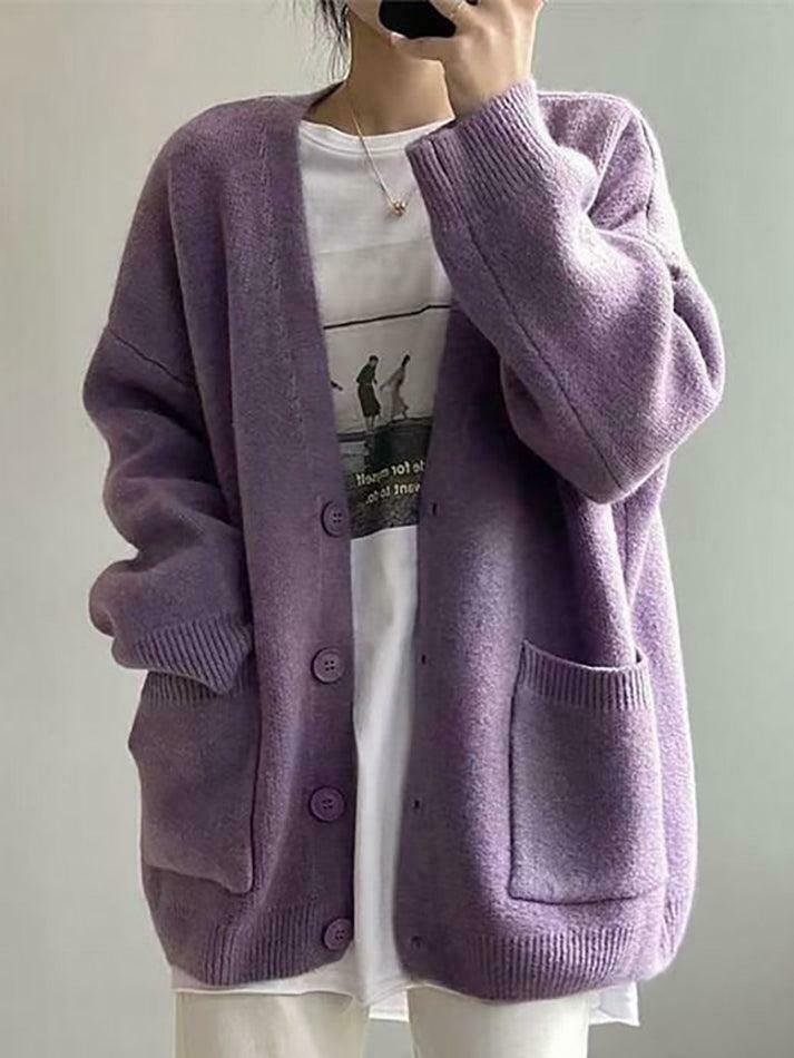 Coquette Aesthetic V-Neck Cardigan: Y2K Fashion with Grunge & Pastel Goth Vibes Coquette Aesthetic V-Neck Cardigan: Y2K Fashion with Grunge & Pastel Goth Vibes