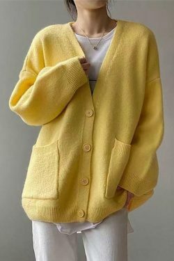 Coquette Aesthetic V-Neck Cardigan: Y2K Fashion with Grunge & Pastel Goth Vibes