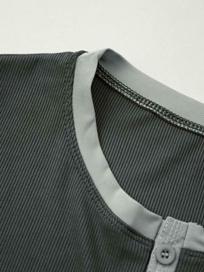 Coquette Aesthetic V-Neck Knit Top in Solid Color - Y2K Fashion Statement