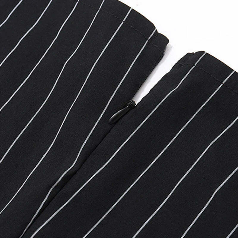 Coquette Aesthetic Vanilla Vista Striped Bow Dress - Y2K Fashion Women's Clothing Coquette Aesthetic Vanilla Vista Striped Bow Dress - Y2K Fashion Women's Clothing