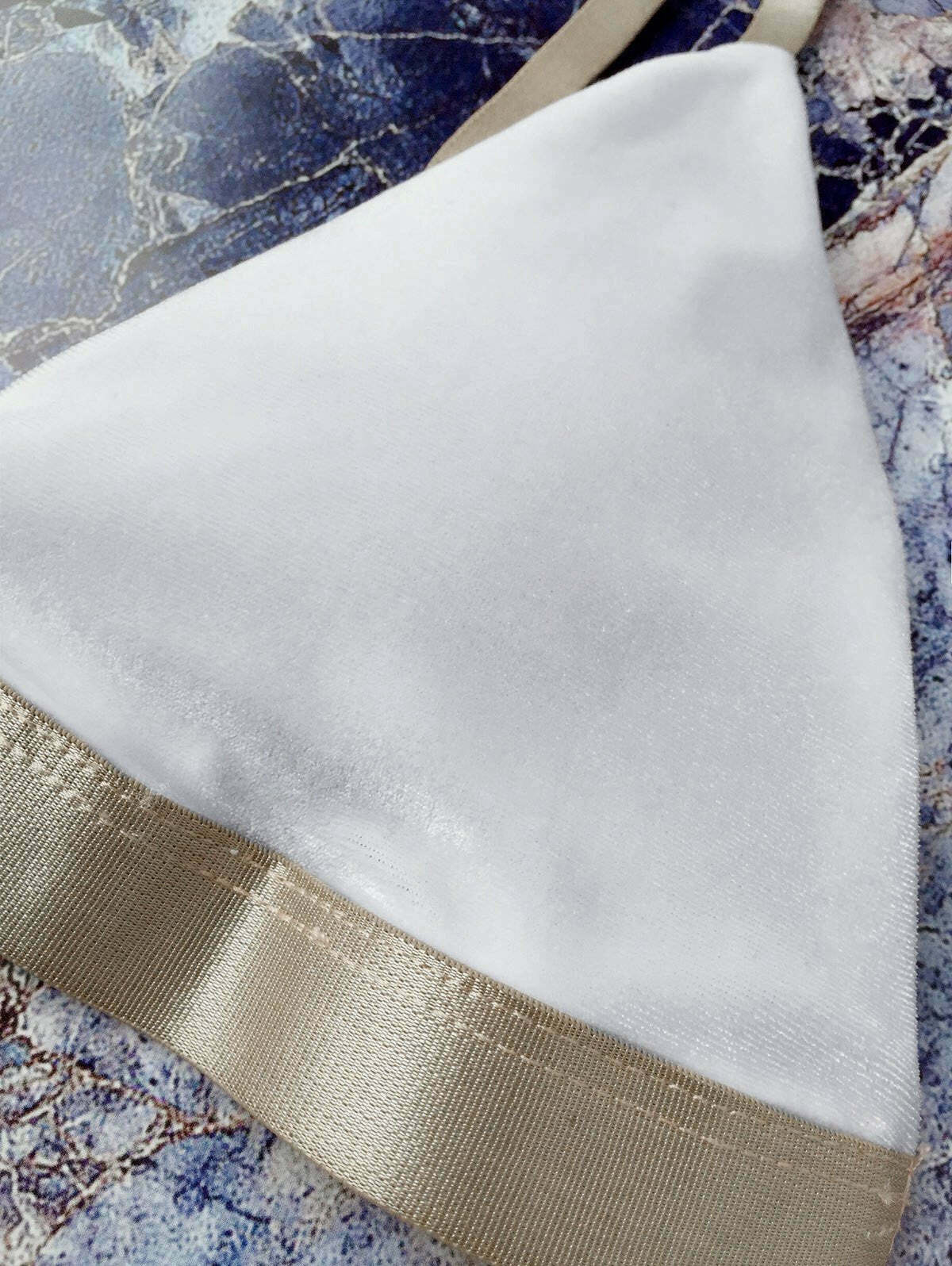 Coquette Aesthetic Velvet Bikini with Padded Straps for Y2K Fashion Enthusiasts Coquette Aesthetic Velvet Bikini with Padded Straps for Y2K Fashion Enthusiasts