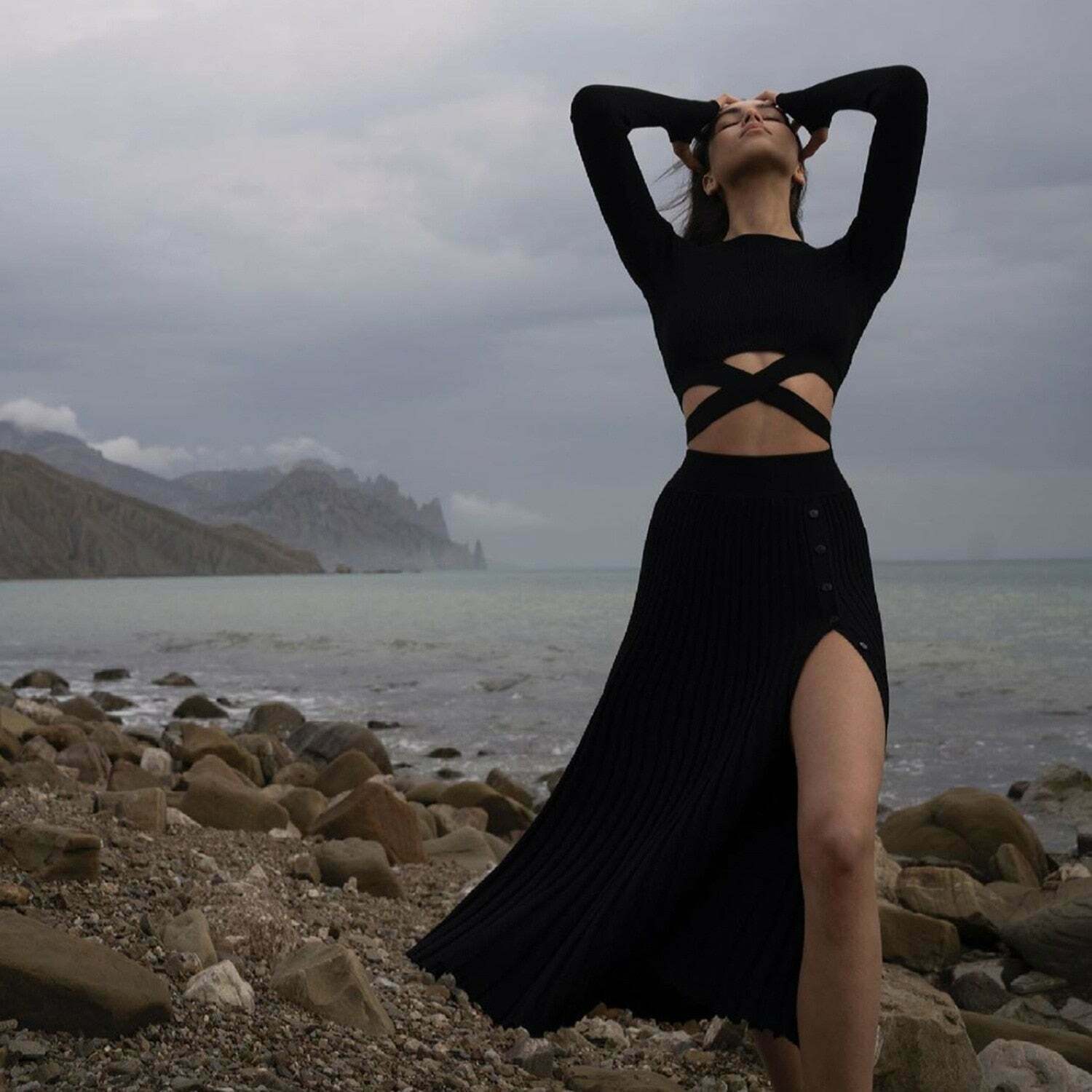 Coquette Aesthetic Verandah Pleated Skirt Set - Y2K Fashion Statement Piece Coquette Aesthetic Verandah Pleated Skirt Set - Y2K Fashion Statement Piece