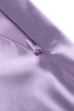 Coquette Aesthetic Vivian Silk High Waist Cargo Skirt