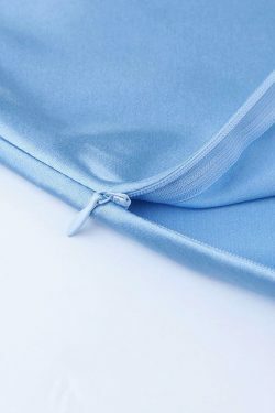 Coquette Aesthetic Vivian Silk High Waist Cargo Skirt