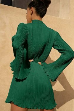 Coquette Aesthetic Whirlwind Mini Dress - Y2K Fashion Statement Piece