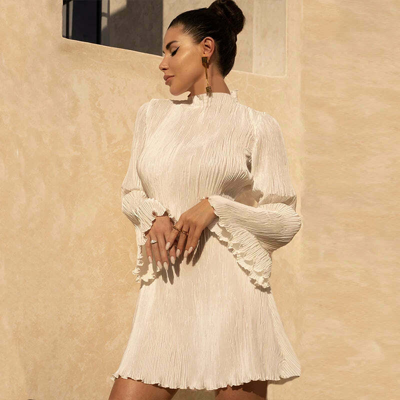 Coquette Aesthetic Whirlwind Mini Dress - Y2K Fashion Statement Piece Coquette Aesthetic Whirlwind Mini Dress - Y2K Fashion Statement Piece